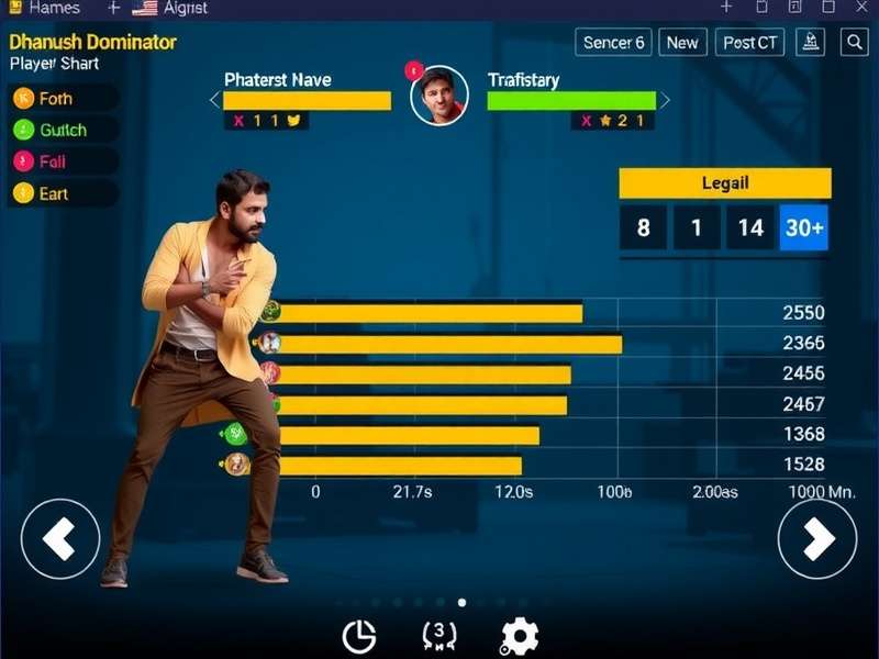 Dhanush Dominator Player Demographics Chart